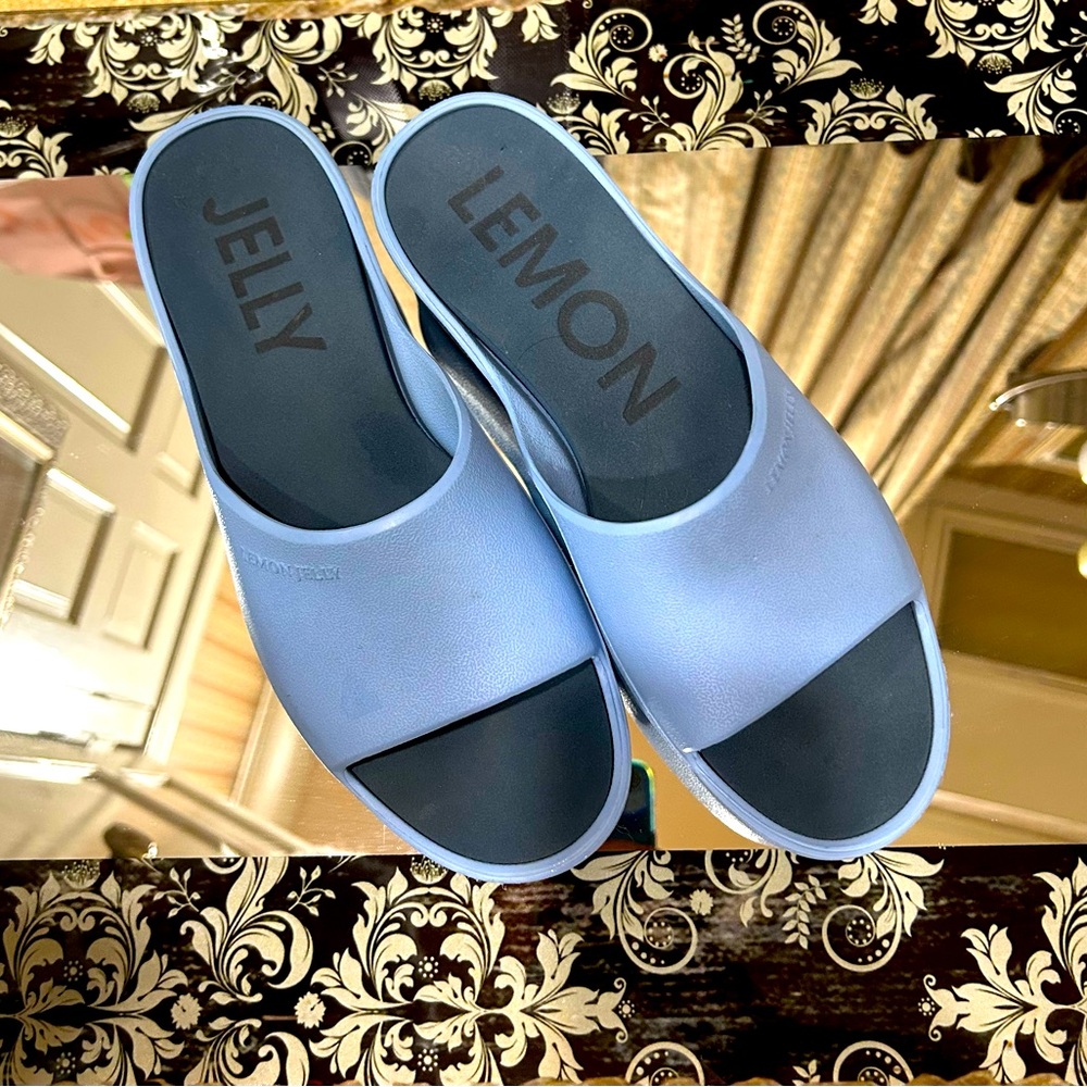 Blue slides